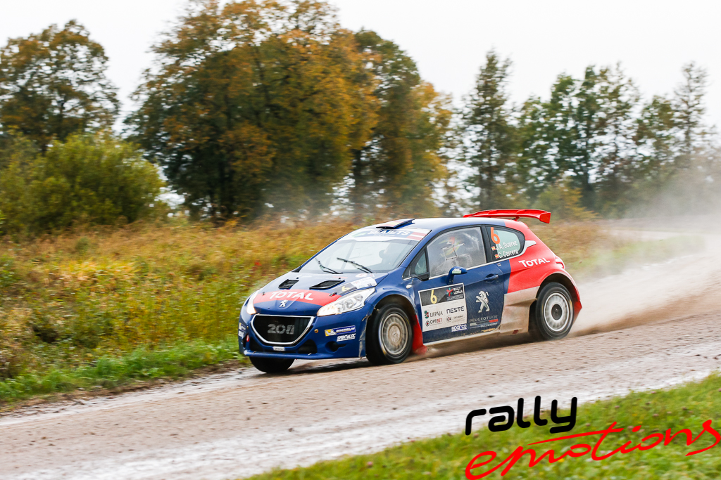 Sportisti Rally Liepāja 2017 trasē