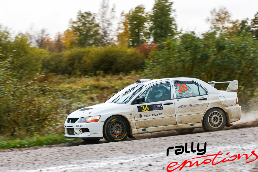 Sportisti Rally Liepāja 2017 trasē