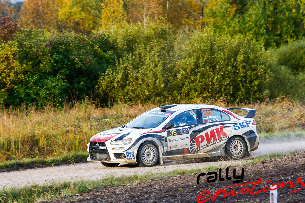 Sportisti Rally Liepāja 2017 trasē