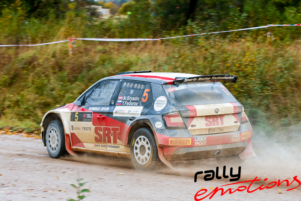 Sportisti Rally Liepāja 2017 trasē