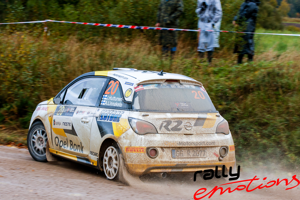 Sportisti Rally Liepāja 2017 trasē