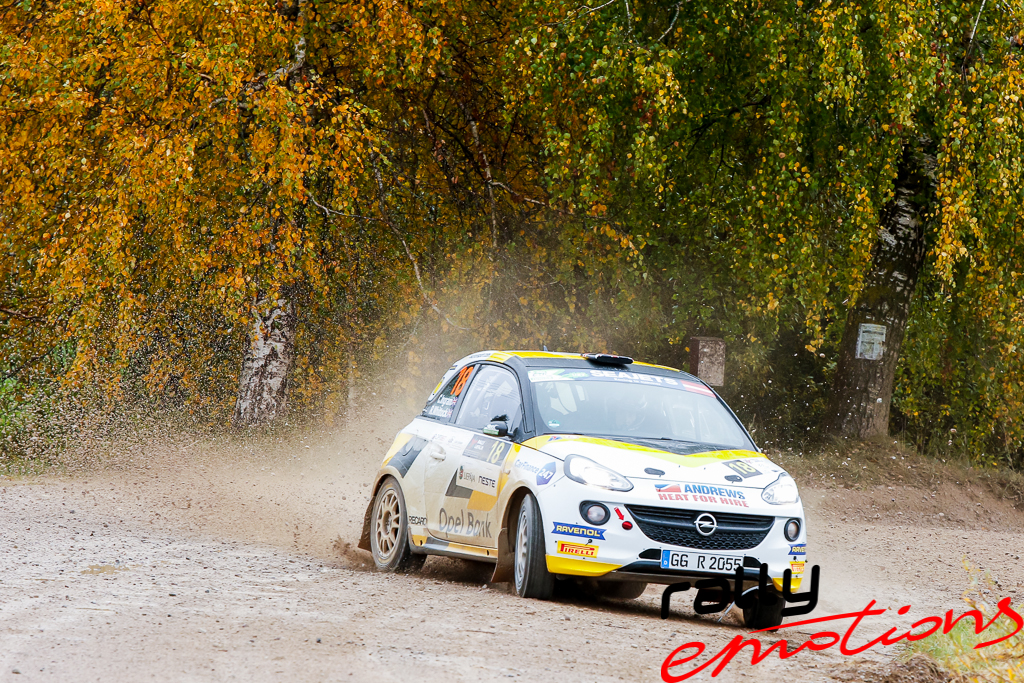 Sportisti Rally Liepāja 2017 trasē