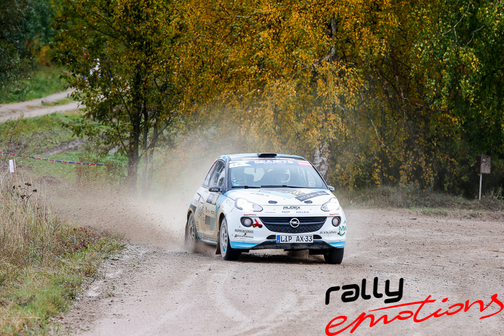 Sportisti Rally Liepāja 2017 trasē