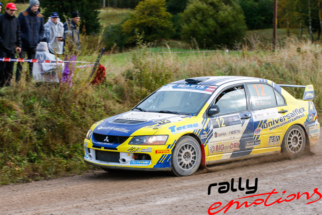 Sportisti Rally Liepāja 2017 trasē