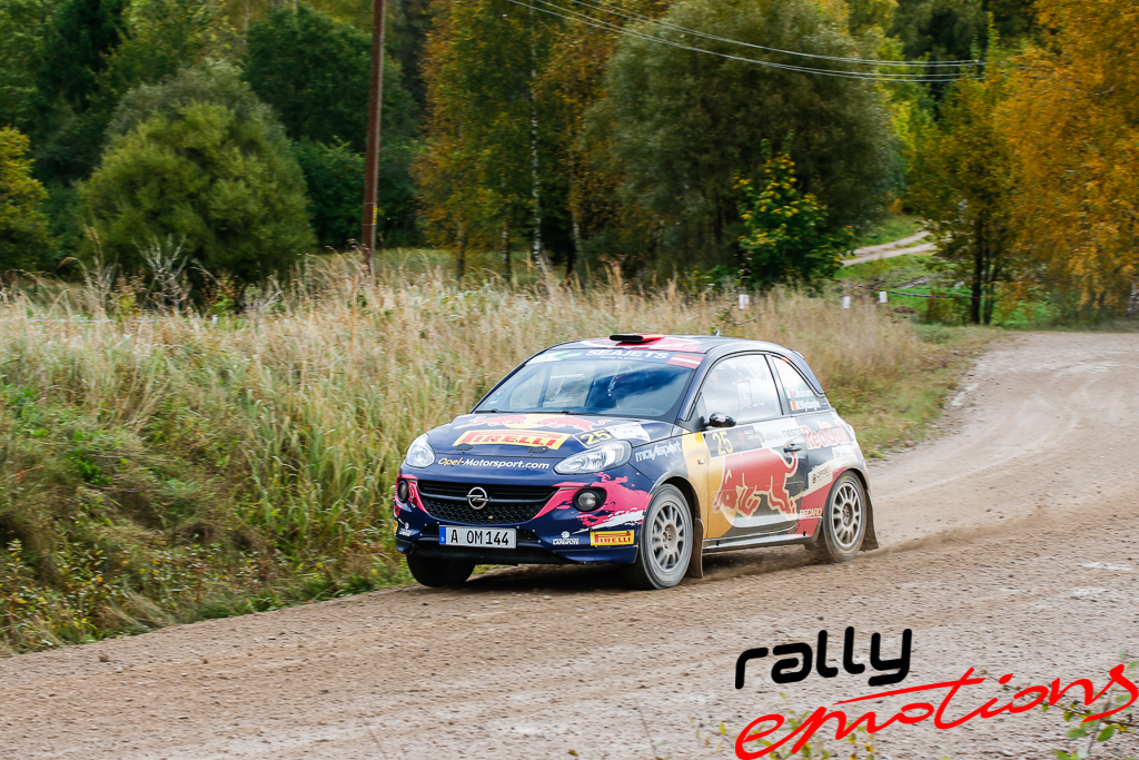 Sportisti Rally Liepāja 2017 trasē