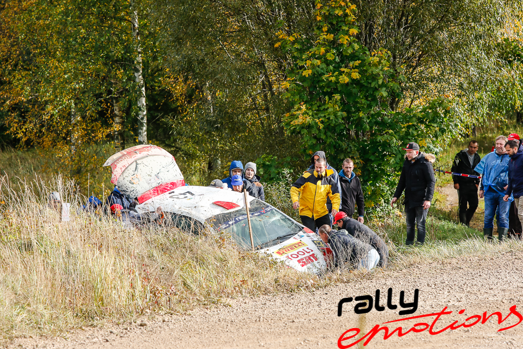 Sportisti Rally Liepāja 2017 trasē