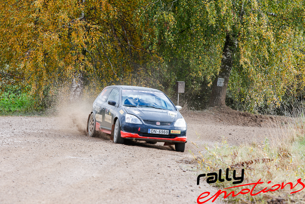 Sportisti Rally Liepāja 2017 trasē