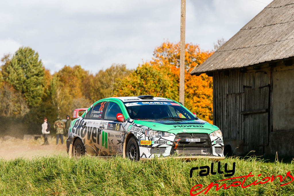 Sportisti Rally Liepāja 2017 trasē