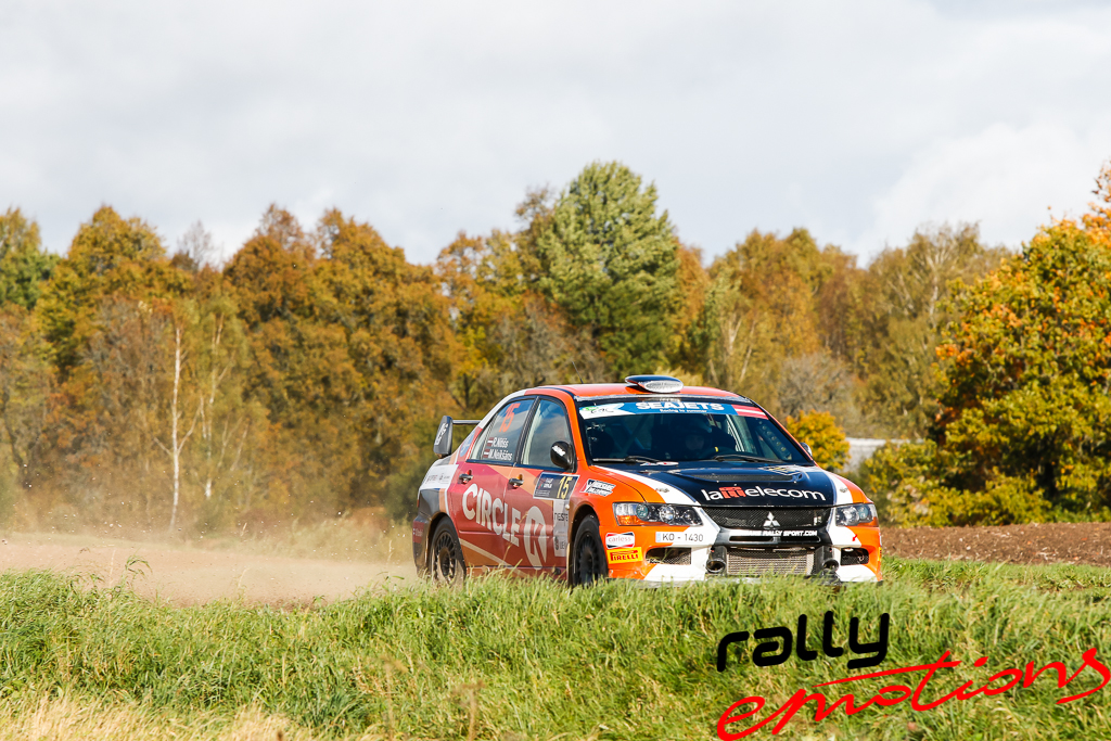 Sportisti Rally Liepāja 2017 trasē