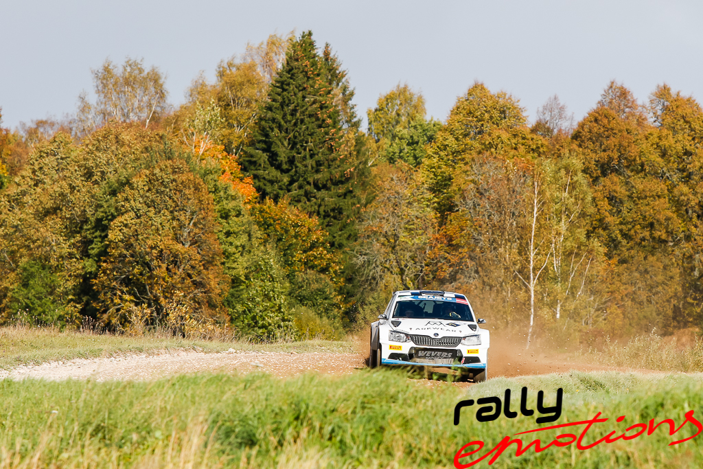 Sportisti Rally Liepāja 2017 trasē