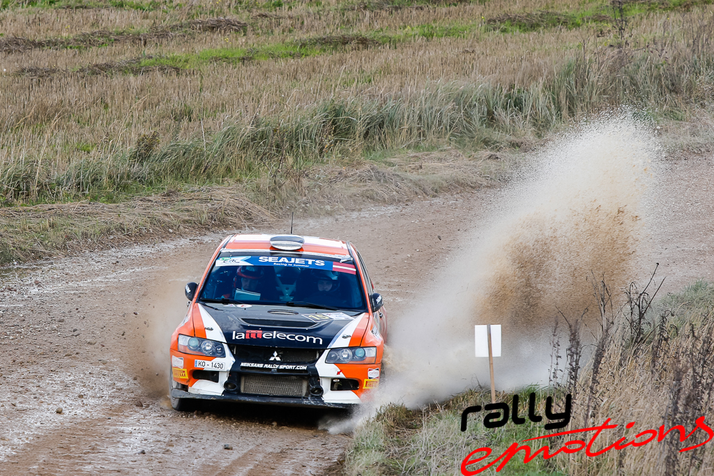 Sportisti Rally Liepāja 2017 trasē