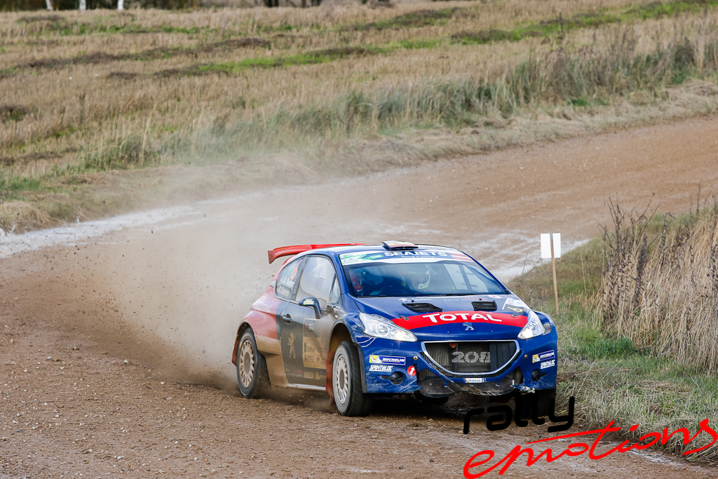 Sportisti Rally Liepāja 2017 trasē