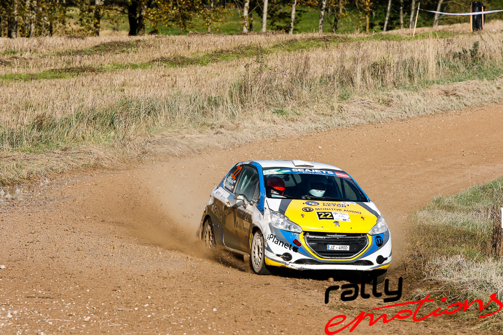 Sportisti Rally Liepāja 2017 trasē