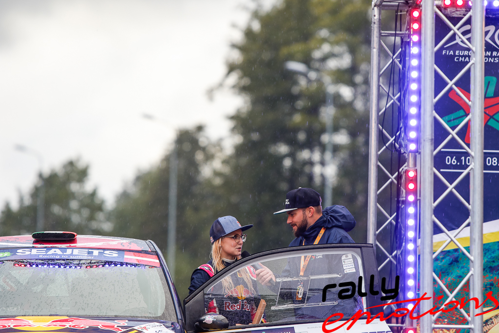 Sportisti Rally Liepāja 2017 trasē