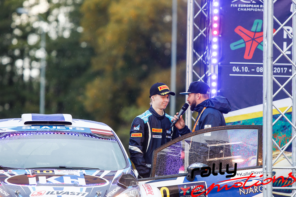 Sportisti Rally Liepāja 2017 trasē