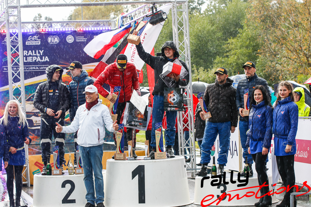 Sportisti Rally Liepāja 2017 trasē