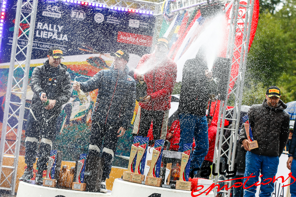 Sportisti Rally Liepāja 2017 trasē