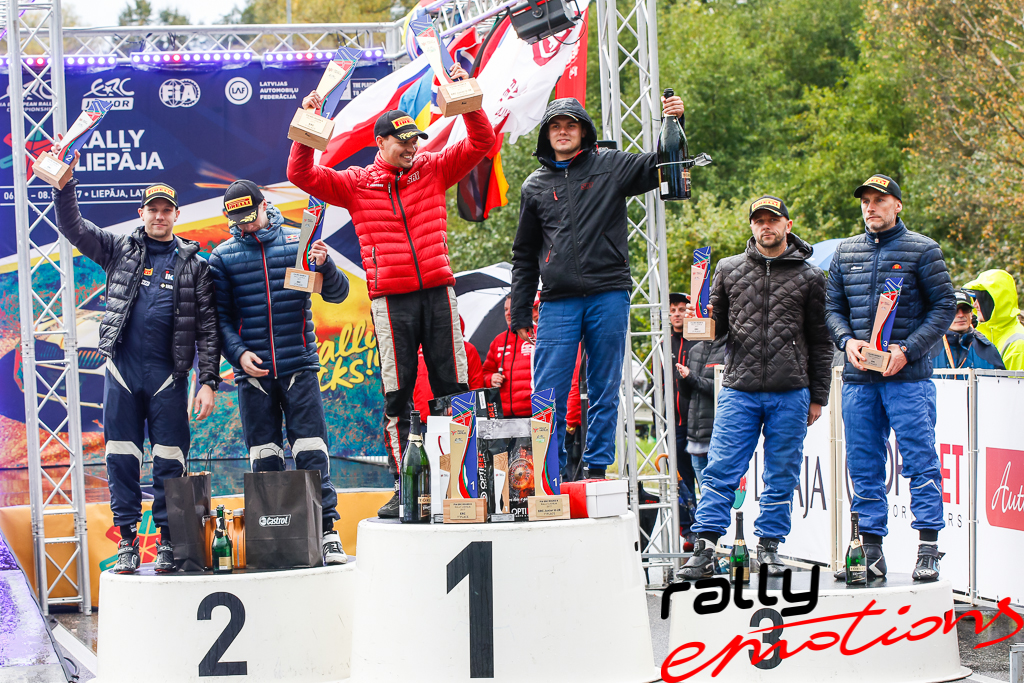 Sportisti Rally Liepāja 2017 trasē