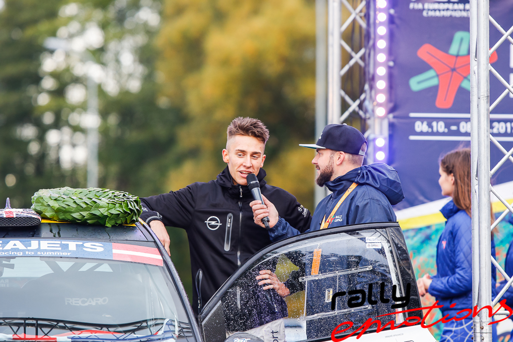 Sportisti Rally Liepāja 2017 trasē