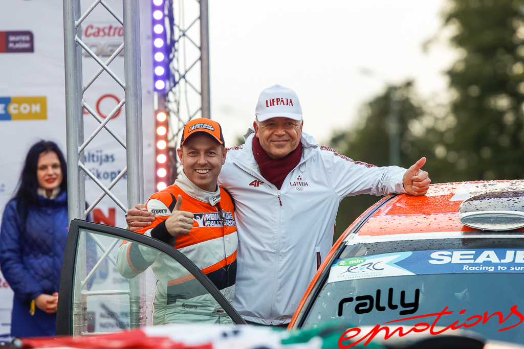Sportisti Rally Liepāja 2017 trasē